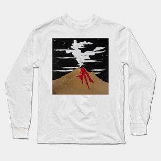 Popocatepetl Volcan Long Sleeve T-Shirt